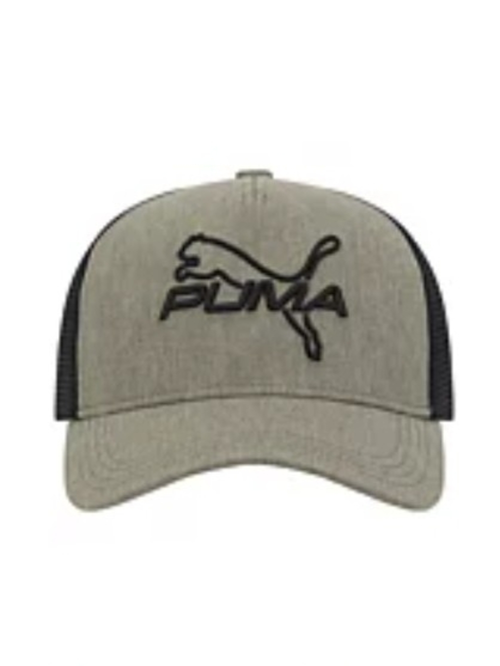 Puma Men's 3D Embroidered Logo Cap Light Gray One Size